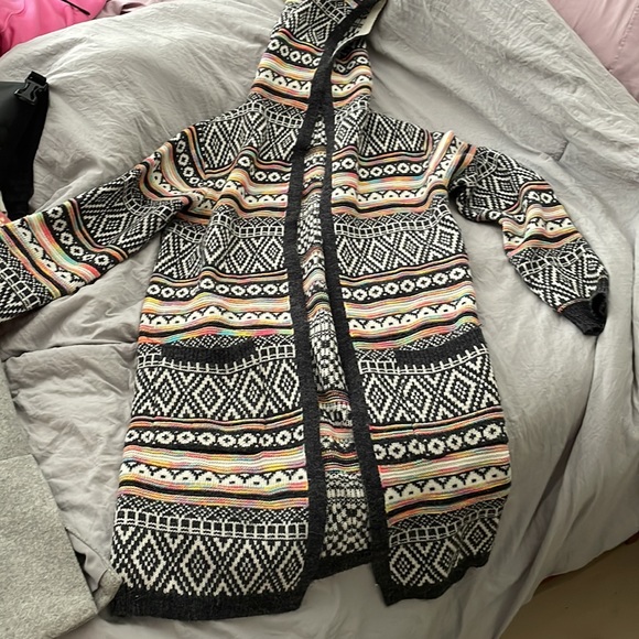 Hoodies open front sweater - Picture 2 of 5